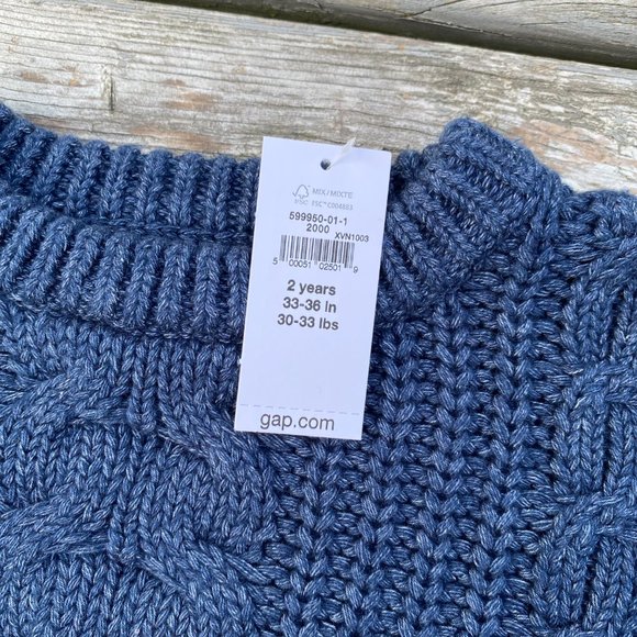 Baby Gap Toddler Knit Sweater - Picture 4 of 8